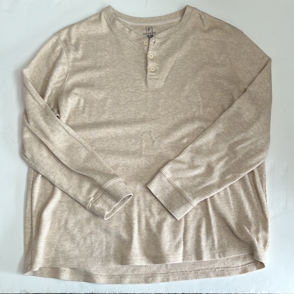 George Cream Long Sleeve Thermal Shirt - Picture 3 of 7